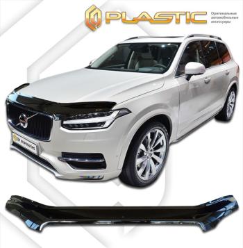 3 099 р. Дефлектор капота (exclusive)Classic черныйVolvoXC90 джипsuv 5 дв., II поколение, II поколение рестайлинг2015–н.в.  2010060111507  с доставкой в г. Майкоп. Увеличить фотографию 1