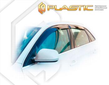 1 999 р. Ветровики дверейClassic полупрозрачныйAudiQ5 2008–2012Chrome molding=120,  2010030303390  с доставкой в г. Майкоп. Увеличить фотографию 1
