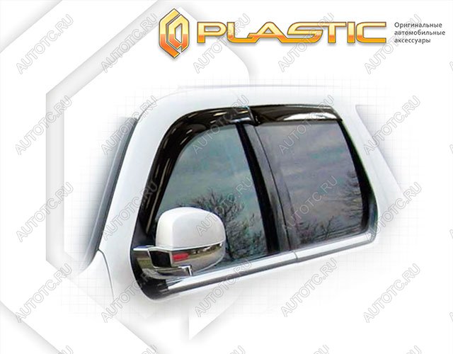 2 199 р. Ветровики дверейClassic полупрозрачныйCadillacEscalade 2007–2014Chrome molding=120,  2010030302393  с доставкой в г. Майкоп