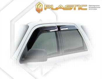 2 099 р. Ветровики дверейClassic полупрозрачныйFordEscape 2008-2012Американская версияChrome molding=120,  2010030305615  с доставкой в г. Майкоп. Увеличить фотографию 1
