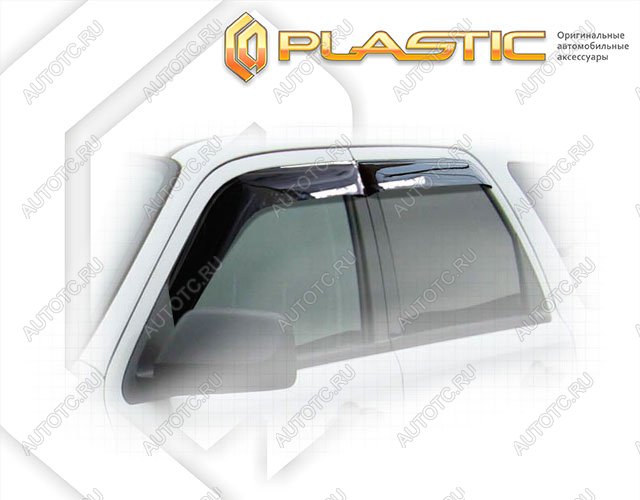 2 099 р. Ветровики дверейClassic полупрозрачныйFordEscape 2008-2012Американская версияChrome molding=120,  2010030305615  с доставкой в г. Майкоп
