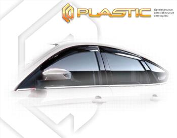 1 999 р. Ветровики дверейClassic полупрозрачныйFordFocus 3 хэтчбэк2015–н.в.Chrome molding=120,  2010030311661  с доставкой в г. Майкоп. Увеличить фотографию 1