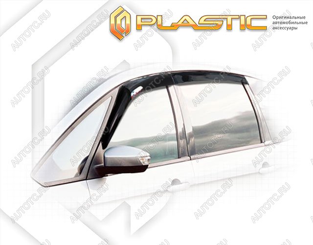 2 199 р. Ветровики дверейClassic полупрозрачныйFordGalaxy 2006-2010Chrome molding=120,  2010030304366  с доставкой в г. Майкоп