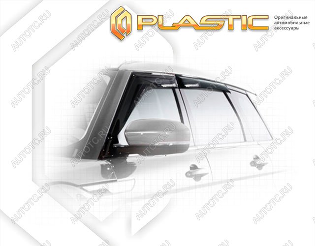 2 099 р. Ветровики дверейClassic полупрозрачныйLand RoverRange Rover Evoque 5 Door2011-2018  2010030306247  с доставкой в г. Майкоп