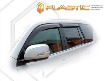 2 299 р. Ветровики дверейClassic полупрозрачныйLexusGX 4602010–2013Chrome molding=120,  2010030305578  с доставкой в г. Майкоп. Увеличить фотографию 1