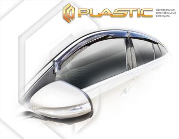 2 099 р. Ветровики дверейClassic полупрозрачныйMercedes-BenzGLE Coupe SUV2019 - н.в.C167Chrome molding=120,  2010030316741  с доставкой в г. Майкоп. Увеличить фотографию 1