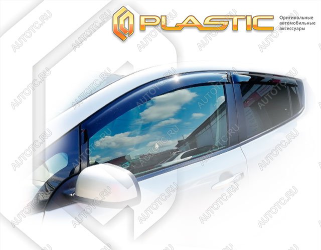 2 099 р. Ветровики дверейClassic полупрозрачныйNissanLeaf 2009-2017AZE0, ZEO  2010030314136  с доставкой в г. Майкоп