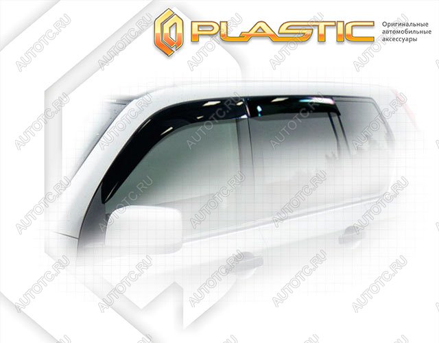 2 199 р. Ветровики дверейClassic полупрозрачныйNissanX-Trail 2011–2015T31Chrome molding=120,  2010030309477  с доставкой в г. Майкоп