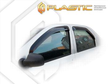 2 099 р. Ветровики дверейClassic полупрозрачныйRenaultLogan 2006-2009LS0GLS12Chrome molding=120,  2010030301020  с доставкой в г. Майкоп. Увеличить фотографию 1