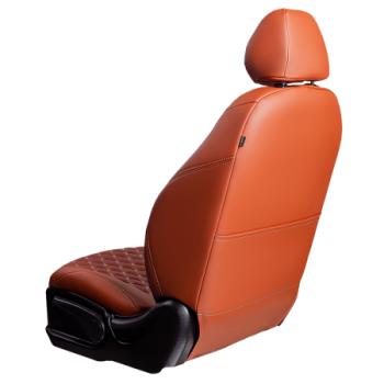 13 949 р. Комплект чехлов для сидений (ЦЗС Орегон) БАЙРОН ст БАЙРОН Lord Autofashion  Лада Нива 4х4  2121 (1977-2019) 3 дв. дорестайлинг (коричневый, вставка коричневая, строчка бежевая)  с доставкой в г. Майкоп. Увеличить фотографию 3