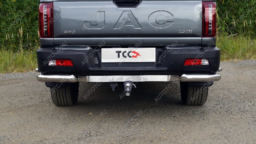 28 699 р. Фаркоп (надпись JAC T9, шар E)  автомобиля  ТСС Тюнинг JAC T9 4WD 2024  tcu00428  с доставкой в г. Майкоп