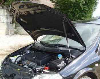 Упор капота ТехноМастер Nissan Primera ( 3 седан,  3 универсал) (2001-2008) P12