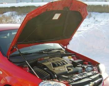 Упор капота ТехноМастер Chevrolet Lacetti ( седан,  универсал,  хэтчбек) (2002-2013)