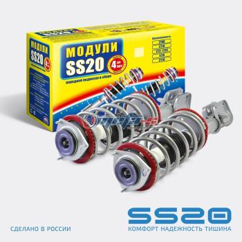 18 699 р. Стойки передние в сборе 2108 SS20 Стандарт с опорой Queen SS20 688248027  с доставкой в г. Майкоп. Увеличить фотографию 1