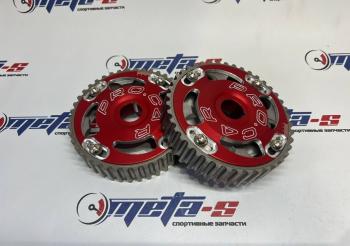 9 699 р. Шестерни разрезные ГРМ 21126 (Pro.Car алюм) анодированные Pro.Car 688248900  с доставкой в г. Майкоп. Увеличить фотографию 1