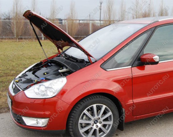 3 499 р. Упор капота ТехноМастер  Ford Galaxy  2 - S-Max  1  с доставкой в г. Майкоп