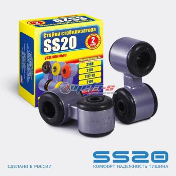 1 059 р. Стойки стабилизатора в сборе 1118 Калина, 2170 Приора SS20 SS20 688248039  с доставкой в г. Майкоп. Увеличить фотографию 1