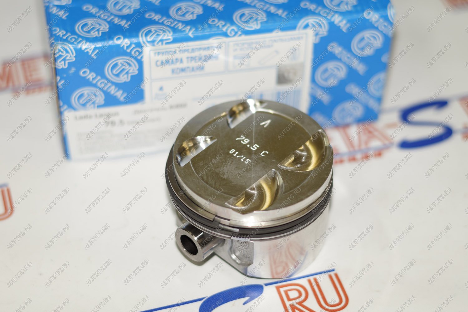 6 199 р. Поршни K4M СТК 79,5 (безвтык 16-кл Lada Largus, Renault Sandero, Duster, Megane) СТК 688247304  с доставкой в г. Майкоп