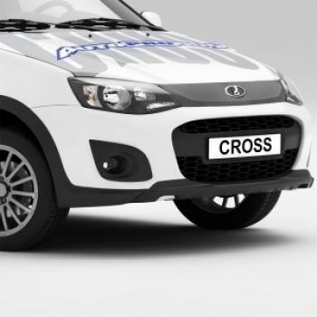 1 389 р. Накладка бампера переднего CROSS Автопродукт Autoproduct 688249215  с доставкой в г. Майкоп. Увеличить фотографию 1