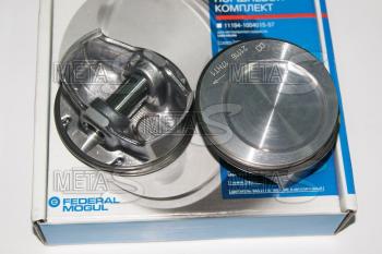 2 299 р. Поршни 21116 Гранта ВАЗ 82,0 Federal Mogul (ДЗВ) 688245504  с доставкой в г. Майкоп. Увеличить фотографию 1