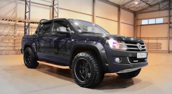 13 399 р. Расширители арок Volkswagen Amarok LAPTER (ABS, под покраску) LAPTER 688249257  с доставкой в г. Майкоп. Увеличить фотографию 1