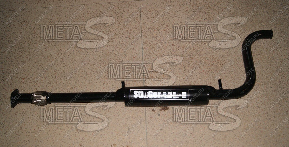 3 399 р. Резонатор 2108-2115 Stinger (с гофрой под паук 38-51-51) Stinger 688245598  с доставкой в г. Майкоп