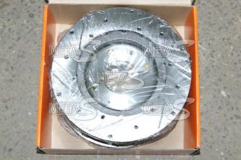 3 999 р. Диски тормозные Alnas 2110-0405 Sport (насечками, перфорация) Alnas 688247050  с доставкой в г. Майкоп. Увеличить фотографию 1