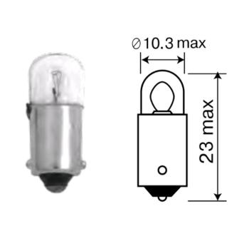 20 р. Лампа 24V T2W BA9s МАЯК МАЯК 61210c(100шт)  с доставкой в г. Майкоп. Увеличить фотографию 2