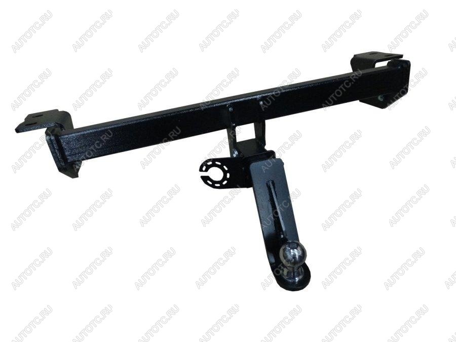 10 299 р. Фаркоп (съемное крепление шара под американский квадрат) DZK Toyota Prius XW30 дорестайлинг (2009-2011) (стальной, шар Е)  с доставкой в г. Майкоп