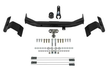 Фаркоп (Executive, TRD)(фланцевое крепление шара) Atlas Toyota Land Cruiser 200 1-ый рестайлинг (2012-2015) (стальной с порошковым покрытием, шар F (C, F30))