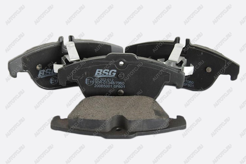 1 179 р. Колодки тормозные MERCEDES (W204) задние (4шт.) BSG BSG bsg60200029  с доставкой в г. Майкоп