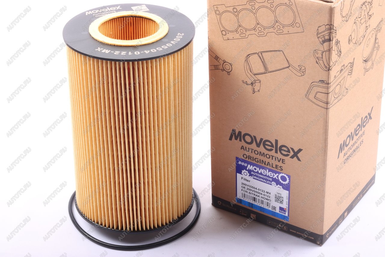 1 469 р. Фильтр масляный SITRAK HOWO дв.MC11,MC13 MOVELEX MOVELEX 200v055040122-mx  с доставкой в г. Майкоп