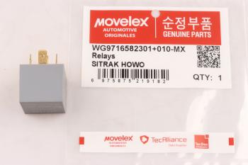 359 р. Реле электромагнитное 24V 5-ти контактное (40A) SITRAK HOWO MOVELEX MOVELEX wg9716582301+010-mx  с доставкой в г. Майкоп. Увеличить фотографию 1