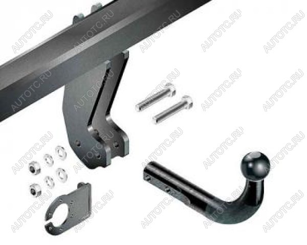 27 549 р. Фаркоп (крепление шара на двух болтах) Motodor Nissan Terrano D10 дорестайлинг (2013-2016) (стальной оцинкованный, шар А)  с доставкой в г. Майкоп