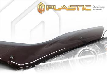 2 079 р. Дефлектор капота Classic полупрозрачный CA Plastic на Changan Alsvin III поколение, седан, рынок РФ 2018 - н.в.  с доставкой в г. Майкоп. Увеличить фотографию 1