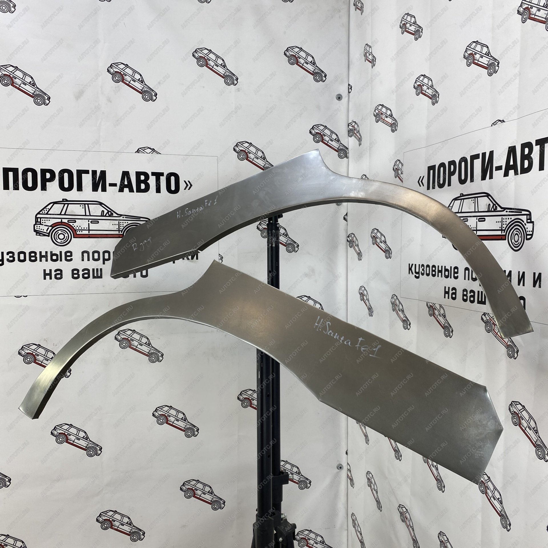 4 299 р. Hyundai Santa Fe 1 колесные арки задних крыльев  wrcnb-01  с доставкой в г. Майкоп