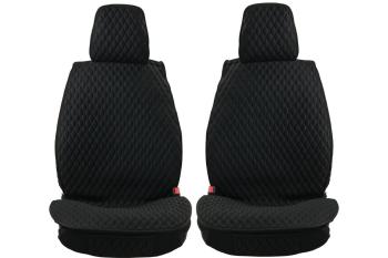 3 899 р. Каркасные накидки для сидений автомобиля из ткани Classic Ultra Черный Seintex 317786  с доставкой в г. Майкоп. Увеличить фотографию 1