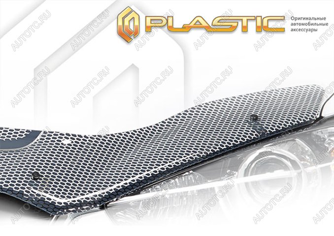 2 159 р. Дефлектор капота Серия Art графит CA Plastic на ВАЗ 2104  1984-2012  с доставкой в г. Майкоп