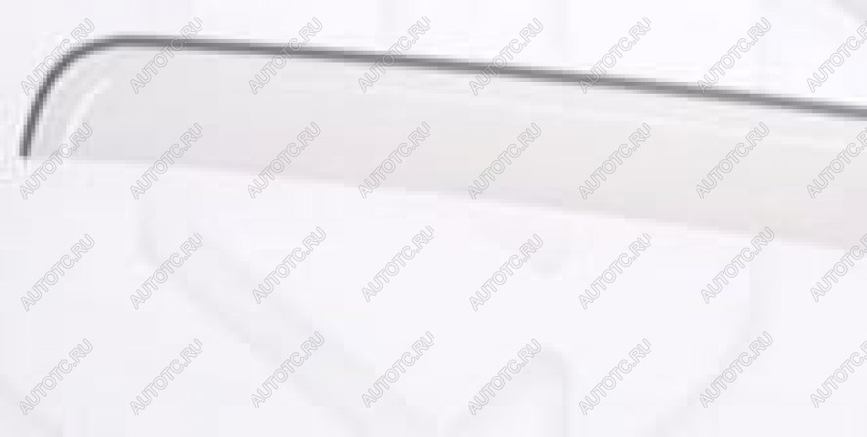 2 079 р. Козырек заднего стекла CA-Plastiс  Mitsubishi Lancer  10 CY (2007-2017) седан дорестайлинг, хэтчбэк дорестайлинг, седан рестайлинг, хэтчбек 5 дв рестайлинг ( Шелкография белая)  с доставкой в г. Майкоп