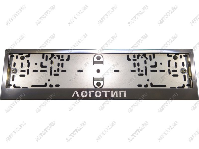 4 999 р. Рамка номерного знака (комплект) ТСС Тюнинг Mitsubishi Pajero 4 V80 дорестайлинг (2006-2011) (нанесенная надпись Mitsubishi)  с доставкой в г. Майкоп
