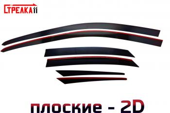 Дефлекторы окон 2D Стрелка11 Lexus NX200T Z10 (2014-2017)