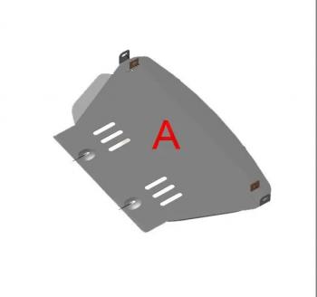 3 299 р. Защита радиатора (установка невозможна без ALF24632st) (V-2.4) ALFECO Toyota Estima Lucida XR10,20 дорестайлинг (1992-1995) (сталь 2 мм)  с доставкой в г. Майкоп. Увеличить фотографию 2