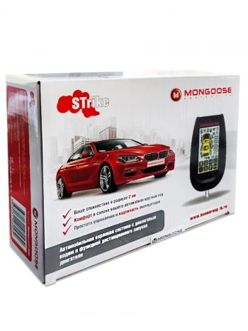 8 989 р. Двусторонняя автомобильная сигнализация c диалоговым кодом и автозапуском Mongoose Strike    с доставкой в г. Майкоп. Увеличить фотографию 3