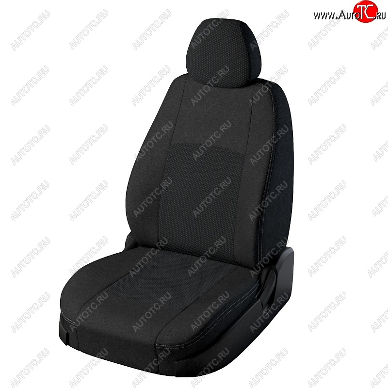 7 399 р. Чехлы для сидений Lord Autofashion Турин (экокожа, жаккард) Ravon Nexia R3 (2016-2020) (Чёрный, вставка жаккард Эльбрус)  с доставкой в г. Майкоп