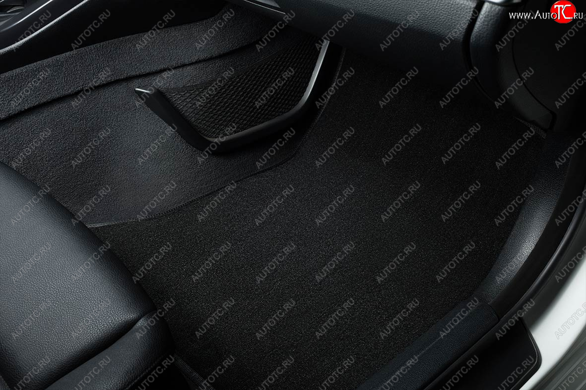 2 889 р. Коврики в салон SEINTEX LUX (ВОРС, комплект, 4WD)  Renault Duster  HM (2021-2024) рестайлинг (Цвет: черный)  с доставкой в г. Майкоп