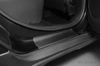 1 179 р. Пороги накладки дверей Petroil Tuning Renault Duster HM рестайлинг (2021-2024) (Текстурная поверхность (шагрень))  с доставкой в г. Майкоп. Увеличить фотографию 2