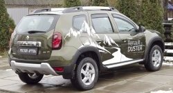 7 749 р. Накладки на колёсные арки RA Renault Duster HS рестайлинг (2015-2021) (Неокрашенные)  с доставкой в г. Майкоп. Увеличить фотографию 5