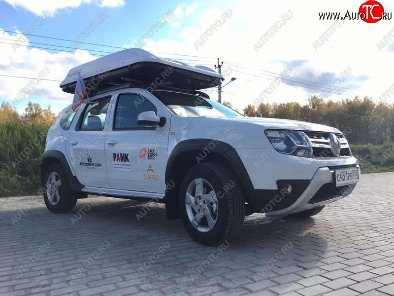 7 649 р. Накладки на колесные арки Артформ Renault Duster HS рестайлинг (2015-2021)  с доставкой в г. Майкоп