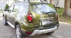 1 749 р. Защитная накладка на задний бампер RA v4 Renault Duster HS рестайлинг (2015-2021)  с доставкой в г. Майкоп. Увеличить фотографию 3