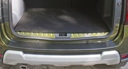 1 749 р. Защитная накладка на задний бампер RA v4 Renault Duster HS рестайлинг (2015-2021)  с доставкой в г. Майкоп. Увеличить фотографию 4